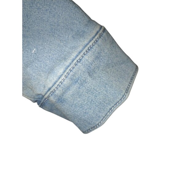 Squeeze Girls Light Wash Cropped Denim Jacket XL - Picture 7 of 7